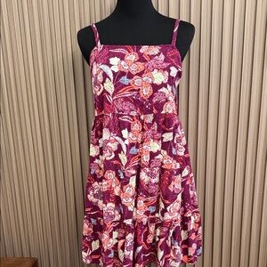 Old Navy Floral Mini Dress Size Medium
